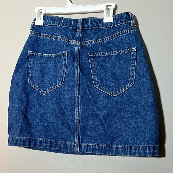 Ultra High Rise Jean Skirt - Picture 3 of 3